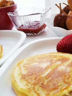 おから!?でしっとり♡♡ホットケーキ-レシピのメイン写真