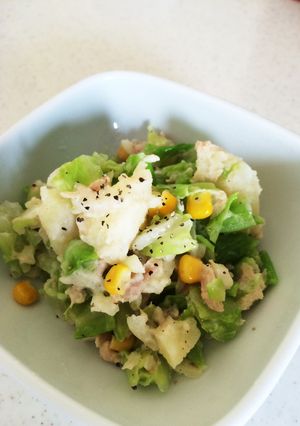 春キャベツ、ポテトのサラダ-レシピのメイン写真