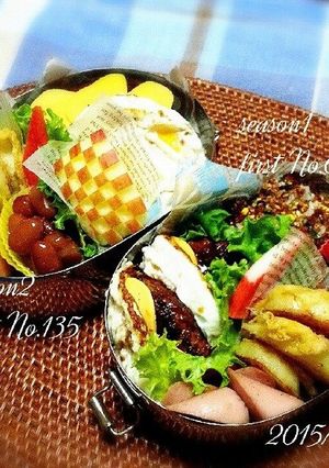 今日の高校生弁当20150415-レシピのメイン写真