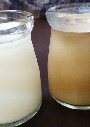 ミルクゼリー&カフェオレゼリー-レシピのメイン写真