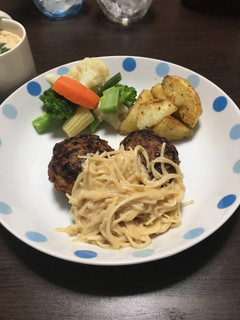 きのこ味噌マヨバーグ-レシピのメイン写真