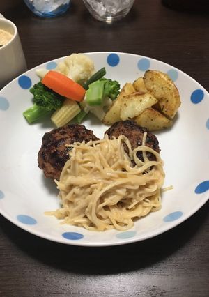 きのこ味噌マヨバーグ-レシピのメイン写真