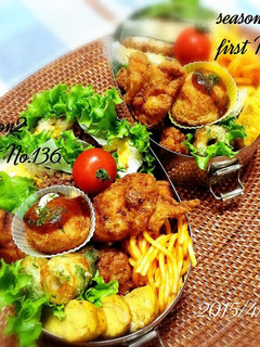 今日の高校生弁当20150416-レシピのメイン写真