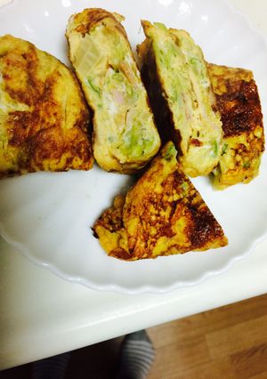 春キャベツの卵焼き-レシピのメイン写真