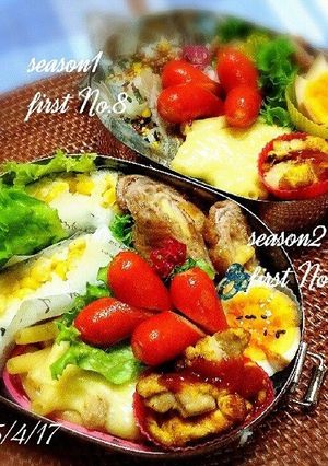 今日の高校生弁当20150417-レシピのメイン写真