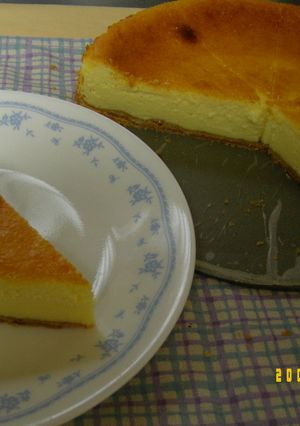 混ぜて焼くだけ☆ベイクドチーズケーキ☆-レシピのメイン写真