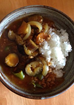 ナスのカレー-レシピのメイン写真