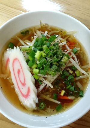 醤油ラーメン風♬簡単♬モヤシスープ♬-レシピのメイン写真