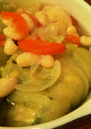 お豆もいっしょにロールキャベツ-レシピのメイン写真
