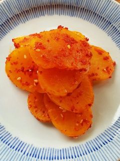 韓国食堂のピリ辛たくあん-レシピのメイン写真