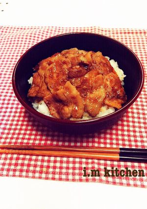 超簡単♡スパイシー豚バラ丼-レシピのメイン写真
