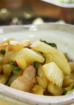 大人の総菜◎生姜入りセロリのキンピラ-レシピのメイン写真