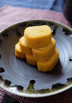 優しい味わい☆定番の玉子焼き！(関西風)-レシピのメイン写真