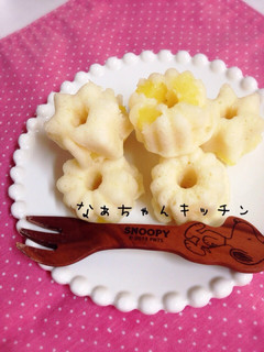HMで〜卵なしのレンチン蒸しパン-レシピのメイン写真