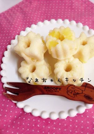 HMで〜卵なしのレンチン蒸しパン-レシピのメイン写真