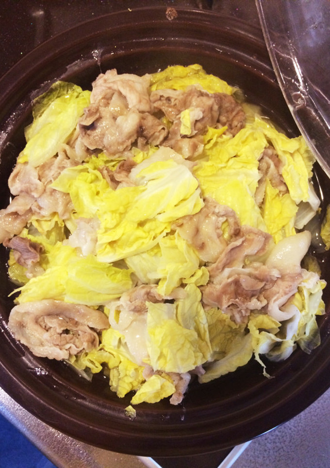 白だしで簡単♩白菜と豚肉の煮物-レシピのメイン写真