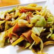 ジャガイモ入り懐かしい給食の味♡野菜炒め