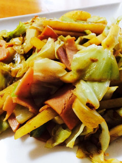 ジャガイモ入り懐かしい給食の味♡野菜炒め-レシピのメイン写真