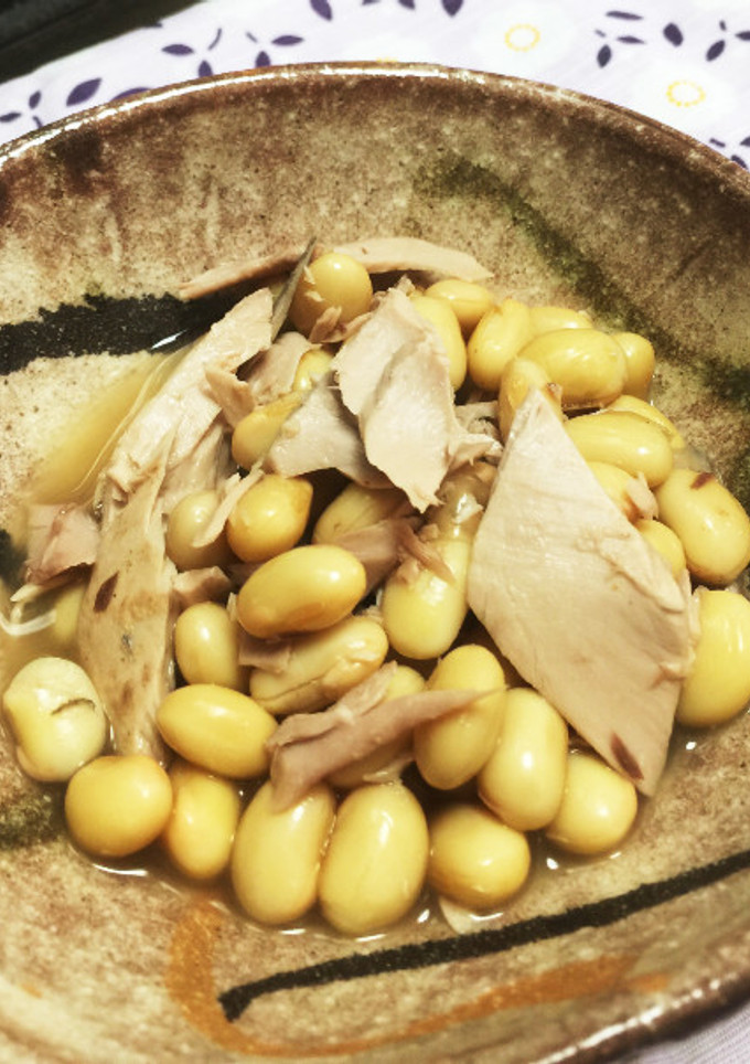 なまり節と大豆の煮物-レシピのメイン写真