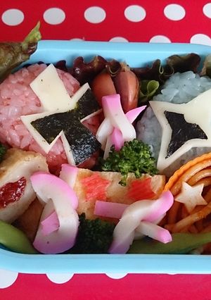 キャラ弁 簡単ニンニンジャー-レシピのメイン写真