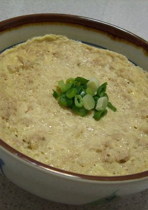 電子レンジで簡単☆大きな中華風茶碗蒸し♪-レシピのメイン写真