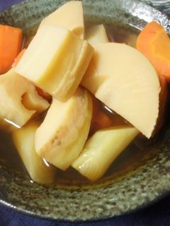 春を味わう♪筍とうどの煮物【筍三昧5】-レシピのメイン写真