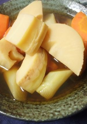 春を味わう♪筍とうどの煮物【筍三昧５】-レシピのメイン写真