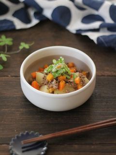 挽肉で中華風肉じゃが-レシピのメイン写真
