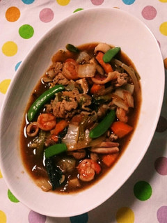 野菜たっぷり✩海鮮のXO醤炒め-レシピのメイン写真