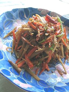 *いろいろ野菜のキンピラ*-レシピのメイン写真