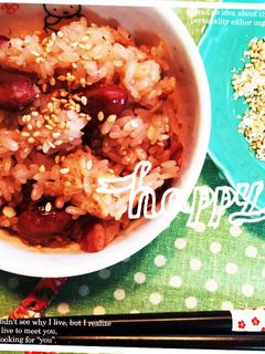 圧力鍋 30分で♪できるお赤飯-レシピのメイン写真