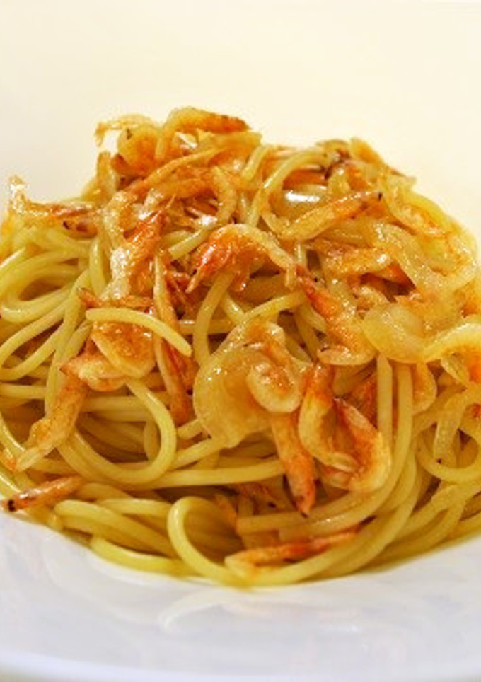 桜海老の和風パスタ-レシピのメイン写真