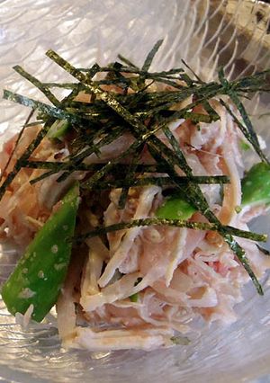 鶏明太の春小鉢-レシピのメイン写真