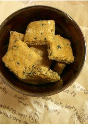 ホットケーキミックスでごまきなこクッキー-レシピのメイン写真