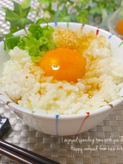 【TKG】❀ふわっとろ〜卵かけご飯❀-レシピのメイン写真