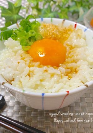 【TKG】❀ふわっとろ〜卵かけご飯❀-レシピのメイン写真