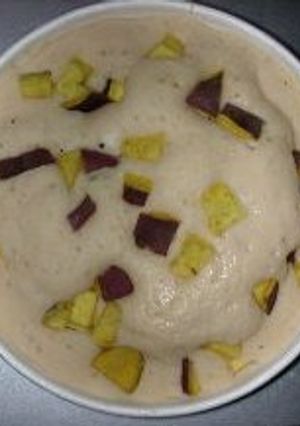 レンジでレモン風味チャイ入りさつまいもの蒸しパン-レシピのメイン写真
