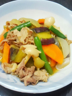 茄子と豚肉の炒め煮-レシピのメイン写真