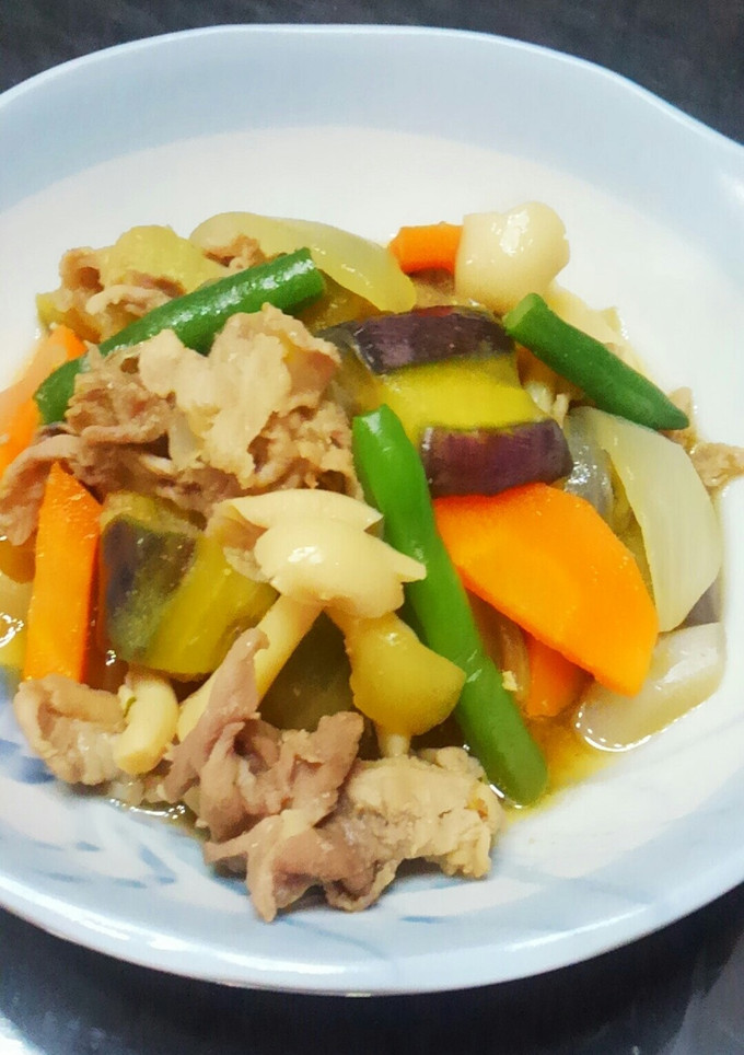 茄子と豚肉の炒め煮-レシピのメイン写真