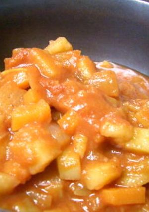 ♪コロコロ野菜のトマトジュース煮♪-レシピのメイン写真