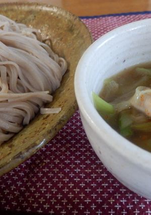 鶏南蛮蕎麦～冷たい蕎麦に暖かい汁！-レシピのメイン写真