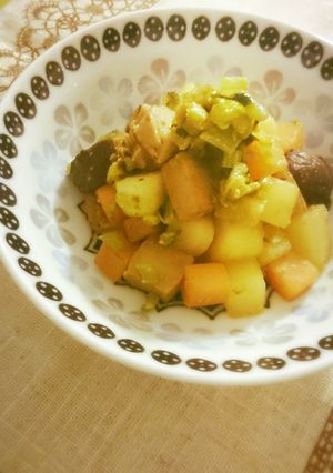 大根と人参と高野豆腐のメープル炒め-レシピのメイン写真