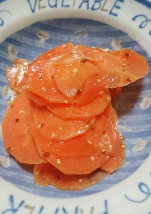 粒マスタードとレモン汁で☆にんじんラペ-レシピのメイン写真