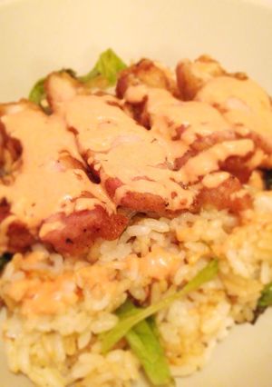 揚げ鶏チャーハン-レシピのメイン写真
