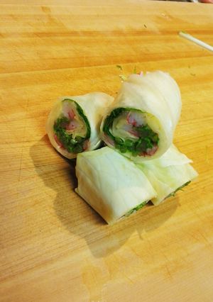 お弁当　隙間うめに野菜巻き巻き～-レシピのメイン写真