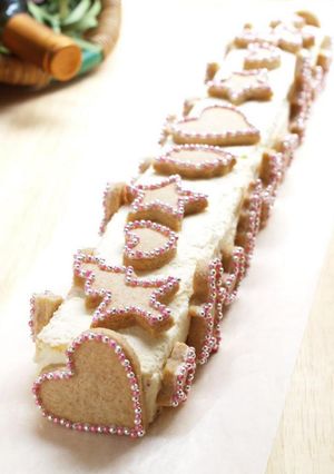 ロングレイヤージュエルショートケーキ-レシピのメイン写真