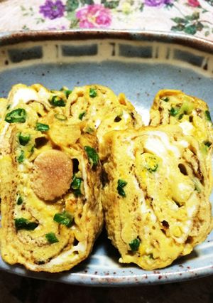 だし巻き卵の明太巻き(^^)-レシピのメイン写真