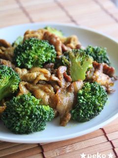 簡単☆豚肉とブロッコリーのカレーマヨ炒め-レシピのメイン写真