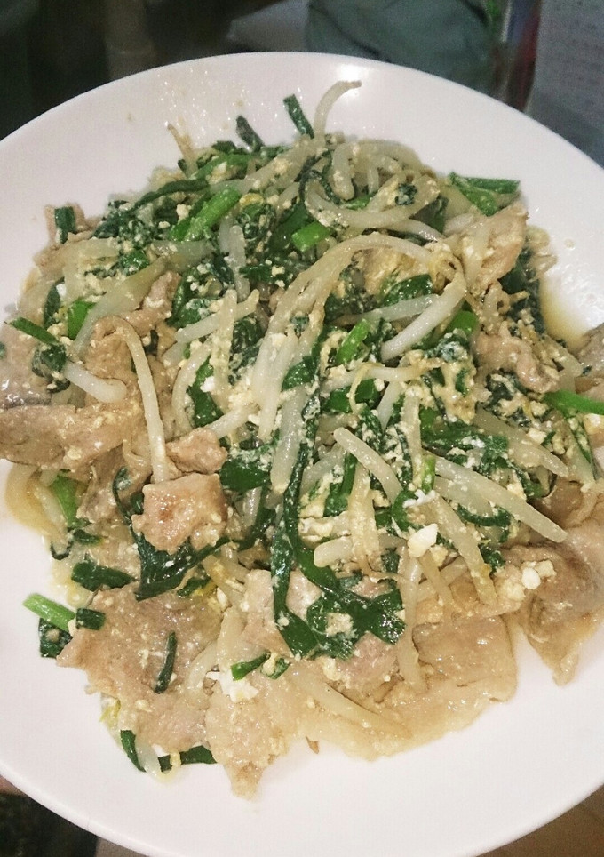 簡単☆豚とニラとモヤシの中華炒め☆-レシピのメイン写真