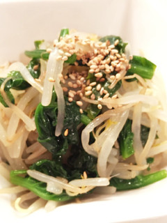 もやし、ほうれん草のナムル♩-レシピのメイン写真